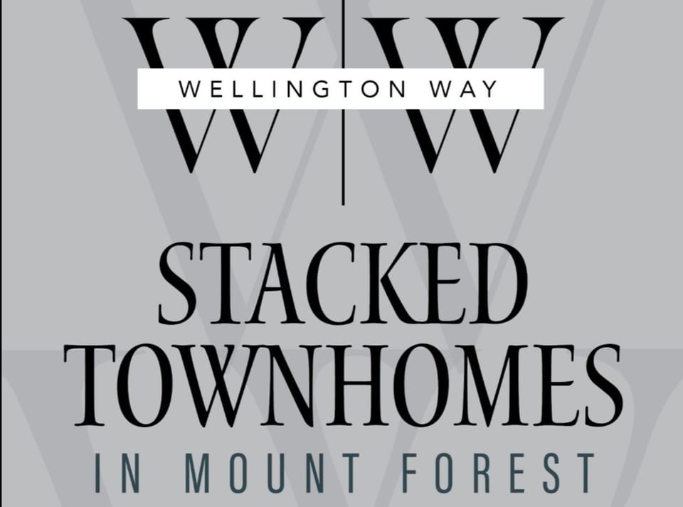 Wellington Way Stacked Townhomes in Mount Forest
